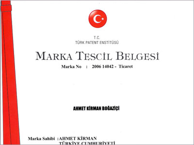 Boğaziçi Mutfak Eşyaları Sanayi Sertifikalar